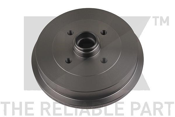 Nk 1x Bremstrommel Hinterachse [Hersteller-Nr. 254709] für VW, Skoda, Seat, Audi