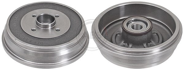 A.b.s. 1x Bremstrommel [Hersteller-Nr. 2749-SC] für Chrysler, Fiat, Renault, Dacia, Lancia, Mercedes-Benz, Lada