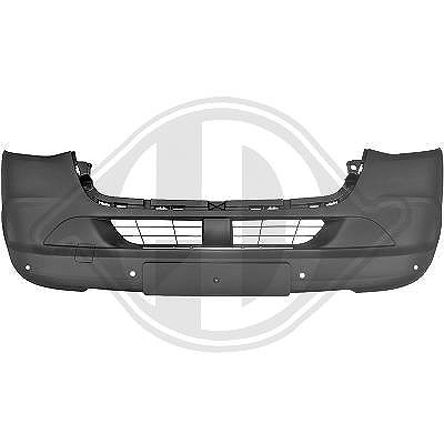 Diederichs Stoßfänger [Hersteller-Nr. 1664051] für Mercedes-Benz