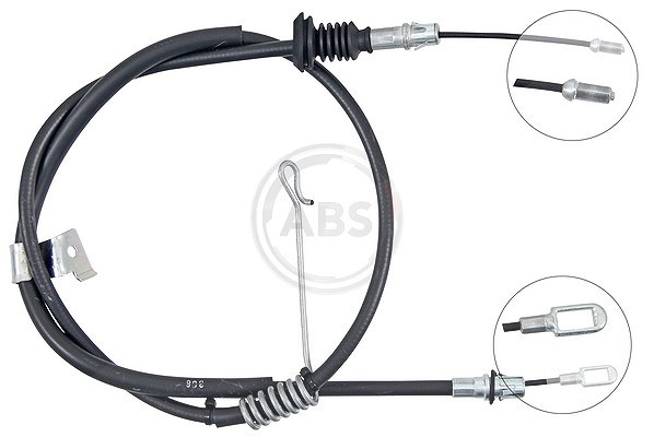 A.b.s. Seilzug, Feststellbremse [Hersteller-Nr. K14069] für Ford