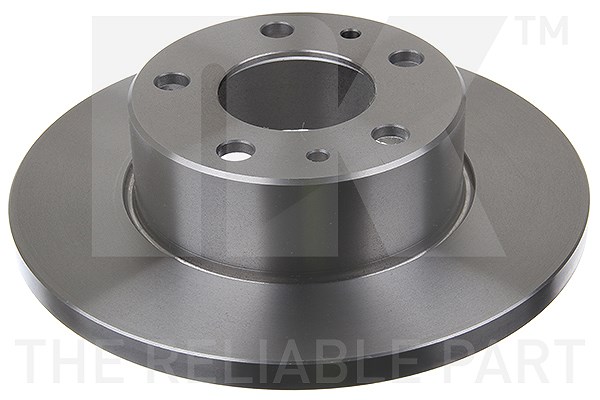 Nk Bremsscheibe Hinterachse Voll [Hersteller-Nr. 202354] für Iveco, Opel