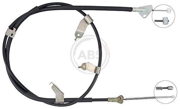 A.b.s. Seilzug, Feststellbremse [Hersteller-Nr. K16083] für Toyota