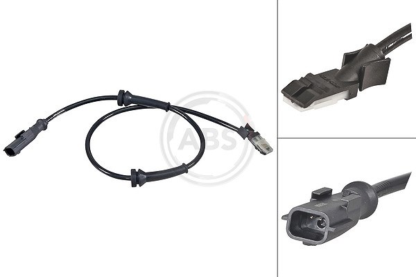 A.b.s. Sensor, Raddrehzahl [Hersteller-Nr. 31605] für Mercedes-Benz, Renault
