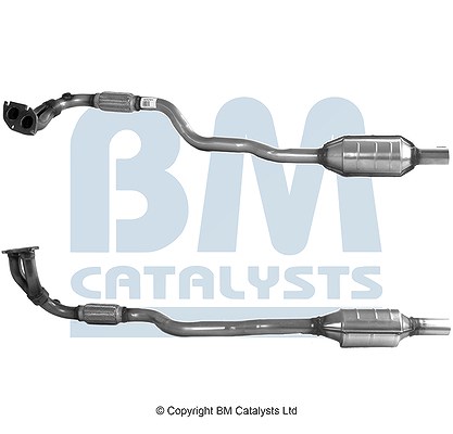 Bm Catalysts Katalysator mit Anbauteilen [Hersteller-Nr. BM90524H] für Vauxhall, Opel