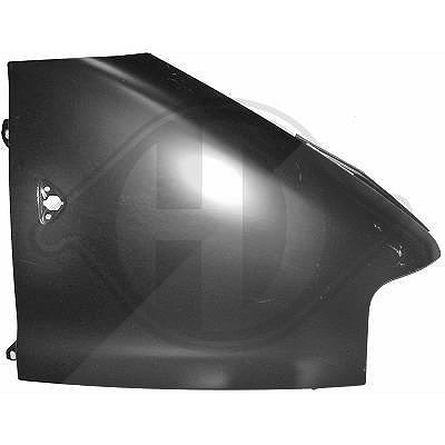 Diederichs Kotflügel [Hersteller-Nr. 3483007] für Citroën, Peugeot, Fiat