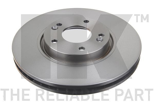 Nk Bremsscheibe Vorderachse Belüftet [Hersteller-Nr. 203422] für Kia, Hyundai