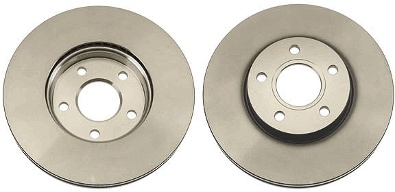 Trw Bremsscheibe Belüftet Vorderachse [Hersteller-Nr. DF6536] für Volvo