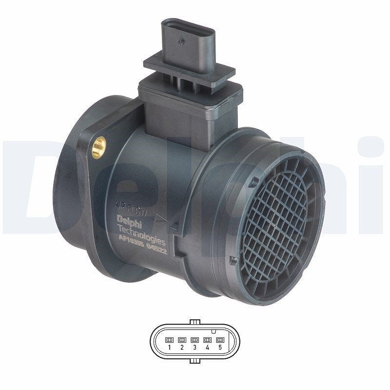 Für DELPHI ELEKTRONIKA AF10395-12B1 MASS AIR FLOW SENSOR POW. KIA CEED 1.6CRDI - Bild 5