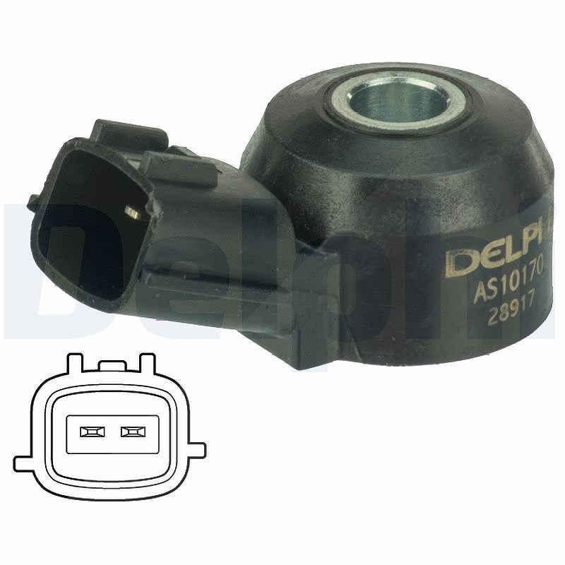 Delphi Klopfsensor [Hersteller-Nr. AS10170] für Alfa Romeo, Fiat, Ford, Lancia