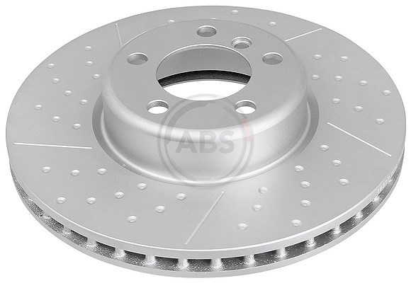 A.b.s. 1x Bremsscheibe Vorderachse Gelocht/Belüftet [Hersteller-Nr. 18377] für BMW