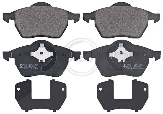 A.b.s. Bremsbeläge vorne (Satz) [Hersteller-Nr. 36898] für Audi, Ford, Seat, VW, Skoda