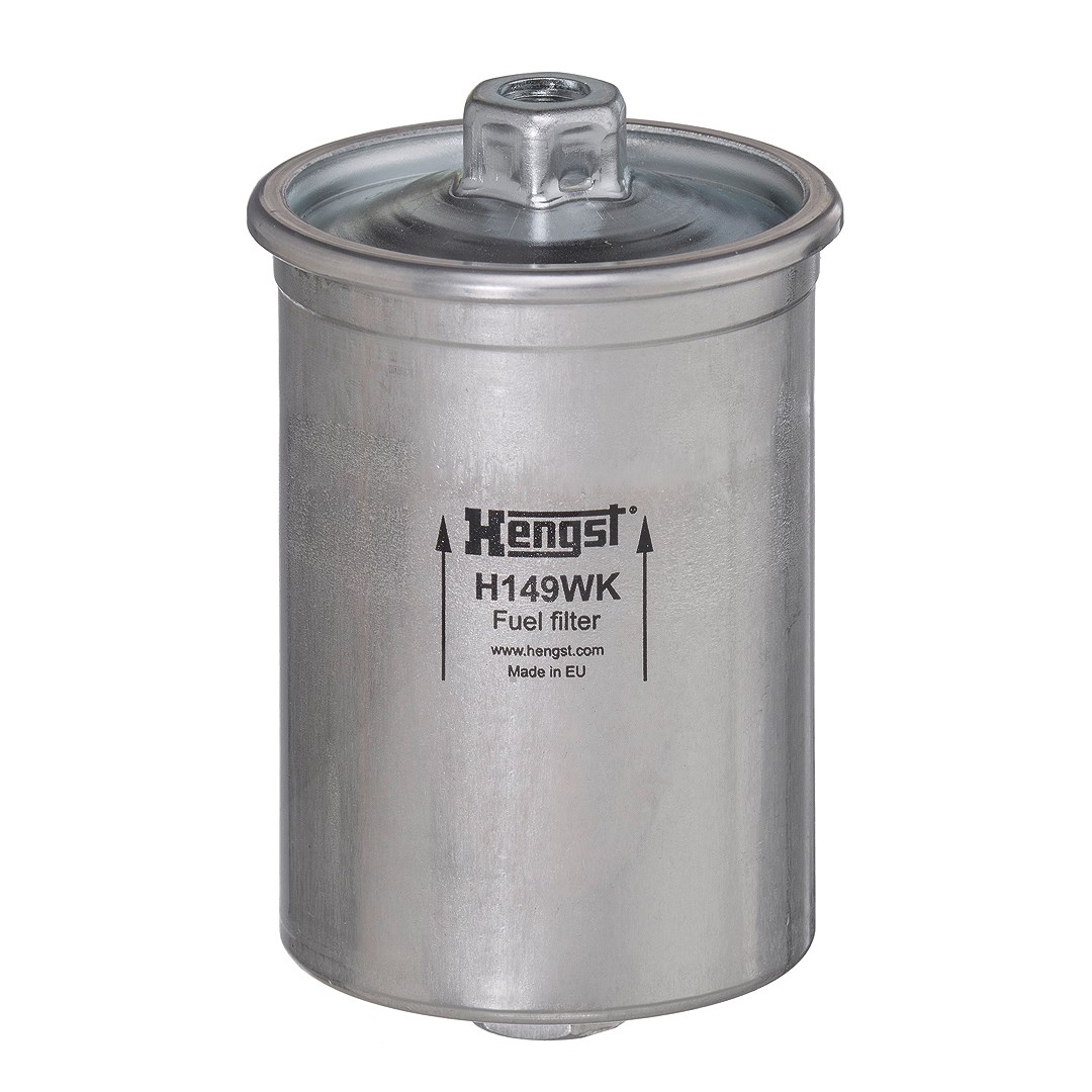 Hengst Filter Kraftstofffilter [Hersteller-Nr. H149WK] für VW, Saab, Volvo, Peugeot, Daimler, Lancia, Citroën, Fiat, Alfa Romeo, Jaguar, Ferrari