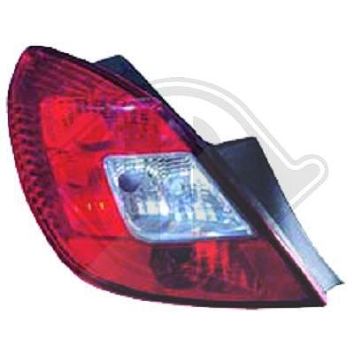 Diederichs Heckleuchte [Hersteller-Nr. 1814290] für Opel