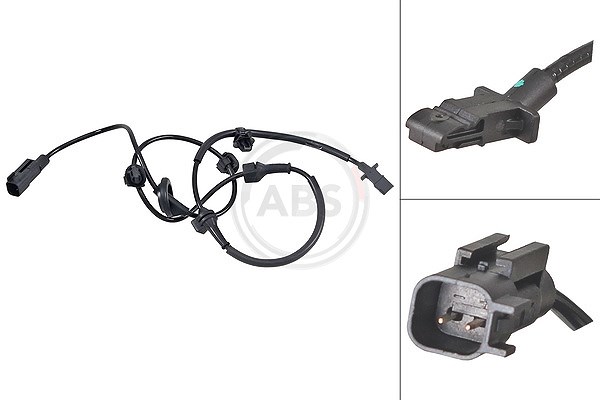 A.b.s. Sensor, Raddrehzahl [Hersteller-Nr. 31631] für Mitsubishi