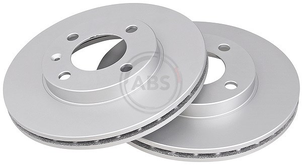 A.b.s. Bremsscheibe Vorderachse Belüftet [Hersteller-Nr. 15704] für VW, Seat, Audi