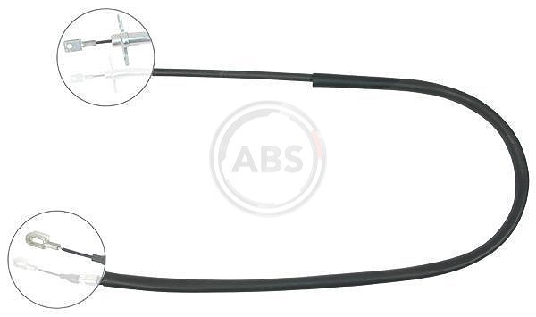 A.b.s. Seilzug, Feststellbremse [Hersteller-Nr. K16407] für VW, Mercedes-Benz