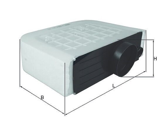 Knecht Luftfilter [Hersteller-Nr. LX3233/6] für Audi, VW