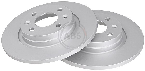 A.b.s. Bremsscheibe Vorderachse Voll [Hersteller-Nr. 17619] für Renault, Dacia, Smart