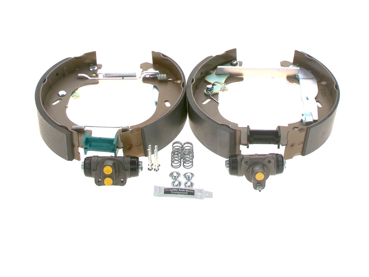 Bosch Bremsbackensatz [Hersteller-Nr. 0204114103] für Opel, Vauxhall, Renault