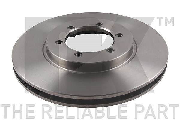 Nk Bremsscheibe Vorderachse Belüftet [Hersteller-Nr. 205002] für Ssangyong, Daewoo