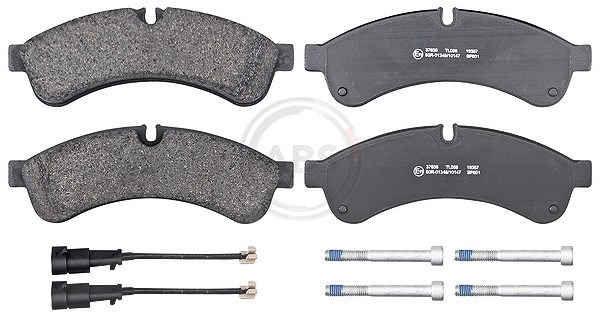 A.b.s. Bremsbeläge hinten (Satz) [Hersteller-Nr. 37638] für Ac, Iveco