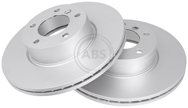 2x Bremsscheibe belüftet 17937 A.B.S. für BMW 1 3 Touring 3 X1 3 Coupe 4 Coupe - Bild 5