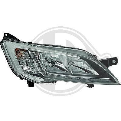 Diederichs Hauptscheinwerfer [Hersteller-Nr. 3484982] für Opel, Peugeot, Fiat, Citroën