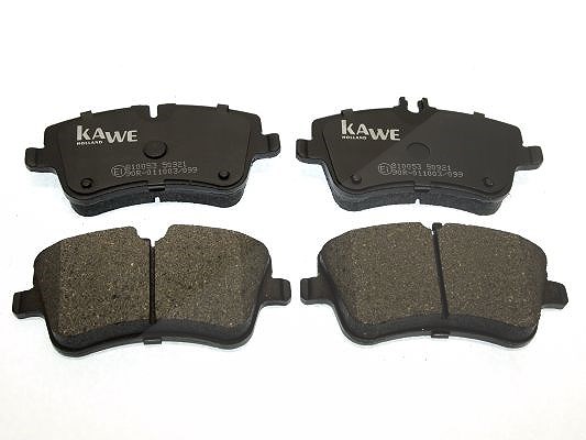 Kawe Bremsbelagsatz, Scheibenbremse [Hersteller-Nr. 810053] für Vauxhall, Mercedes-Benz