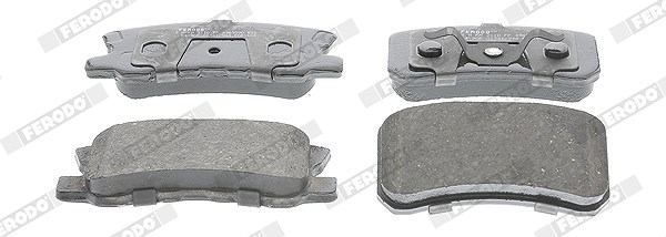 Ferodo Bremsbelagsatz, Scheibenbremse [Hersteller-Nr. FDB1604] für Peugeot, Citroën, Mitsubishi