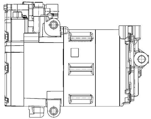 Mahle Kompressor, Klimaanlage [Hersteller-Nr. ACP1453000P] für Mini, BMW