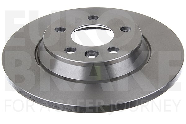 Eurobrake Bremsscheibe Hinterachse Voll [Hersteller-Nr. 5815202552] für VW, Ford, Seat