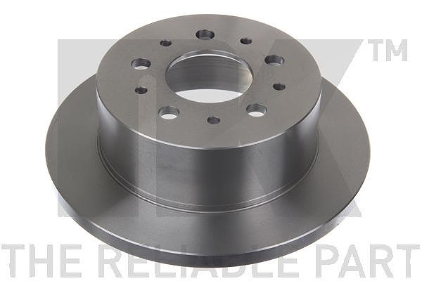 Nk Bremsscheibe Hinterachse Voll [Hersteller-Nr. 201944] für Fiat, Peugeot, Opel, Citroën, Vauxhall