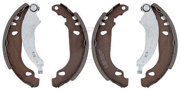 A.b.s. Bremsbackensatz [Hersteller-Nr. 9124] für Peugeot