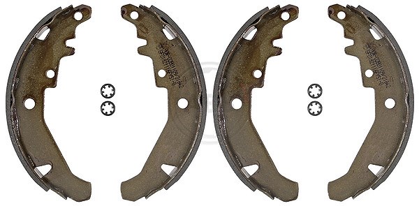 A.b.s. Bremsbackensatz [Hersteller-Nr. 9073] für Fiat