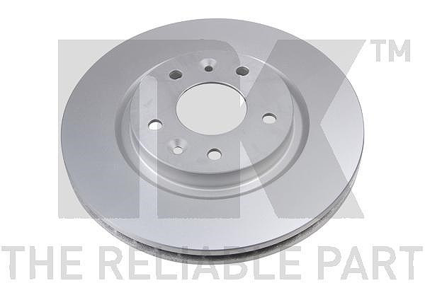 Nk 1x Bremsscheibe [Hersteller-Nr. 312290] für Nissan, Renault