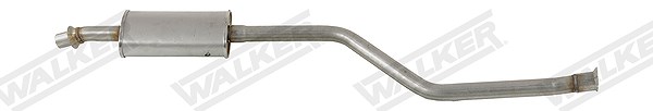 Walker Mittelschalldämpfer [Hersteller-Nr. 70071] für Peugeot, Citroën