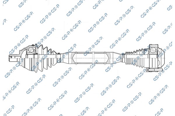 Gsp Antriebswelle [Hersteller-Nr. 261341OL] für Audi, VW, Cupra, Skoda, Seat