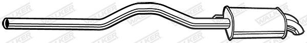 Walker Endschalldämpfer [Hersteller-Nr. 24107] für VW