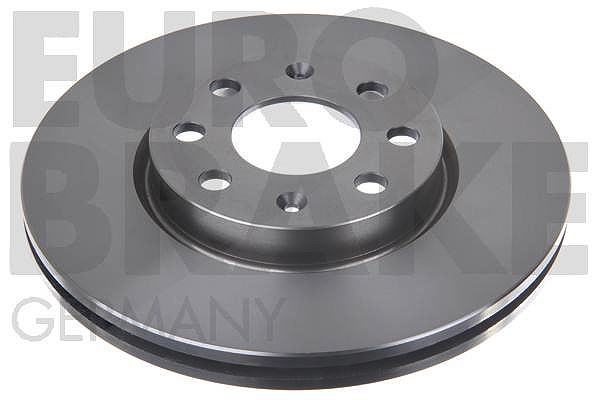 Eurobrake Bremsscheibe Vorderachse Belüftet [Hersteller-Nr. 5815202348] für Fiat, Opel, Vauxhall