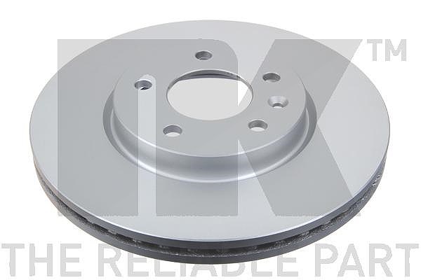 Nk 1x Bremsscheibe Vorderachse Belüftet [Hersteller-Nr. 315015] für Chevrolet, Vauxhall, Opel