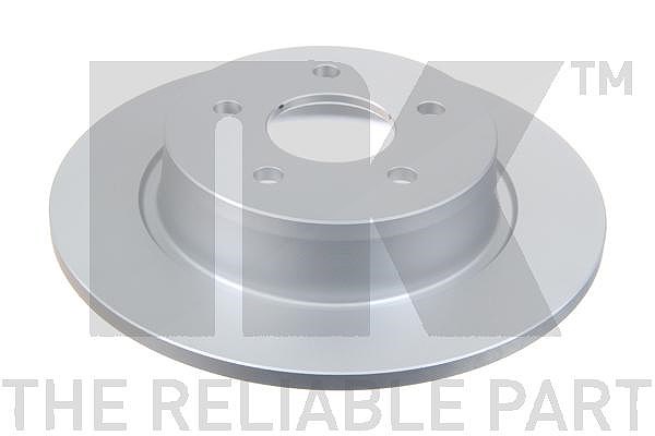 Nk 1x Bremsscheibe Hinterachse Voll [Hersteller-Nr. 312583] für Ford