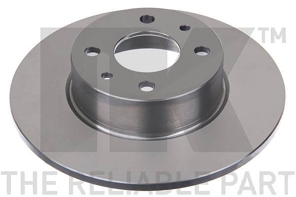 Nk Bremsscheibe Hinterachse Voll [Hersteller-Nr. 209928] für Fiat, Lancia