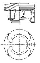 Kolbenschmidt Kolben [Hersteller-Nr. 41492600] für Vauxhall, Opel, Chevrolet