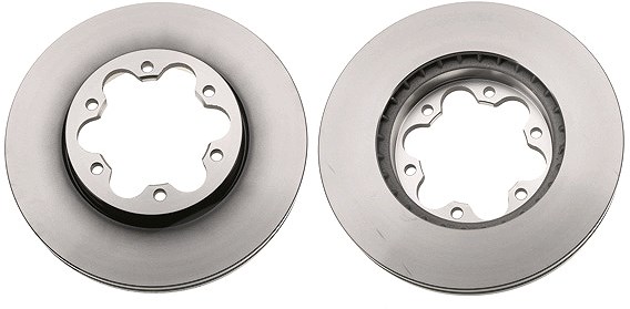 Trw Bremsscheibe [Hersteller-Nr. DF6481] für Toyota