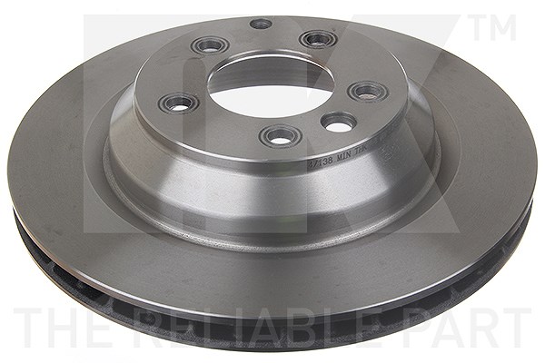 Nk 1x Bremsscheibe Hinterachse Belüftet [Hersteller-Nr. 2047138] für Audi, VW, Porsche
