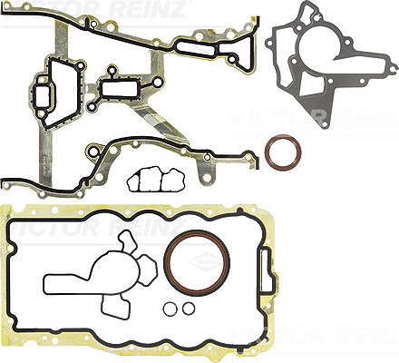 Victor Reinz Dichtungssatz, Kurbelgehäuse [Hersteller-Nr. 08-34166-01] für Opel, Suzuki, Vauxhall