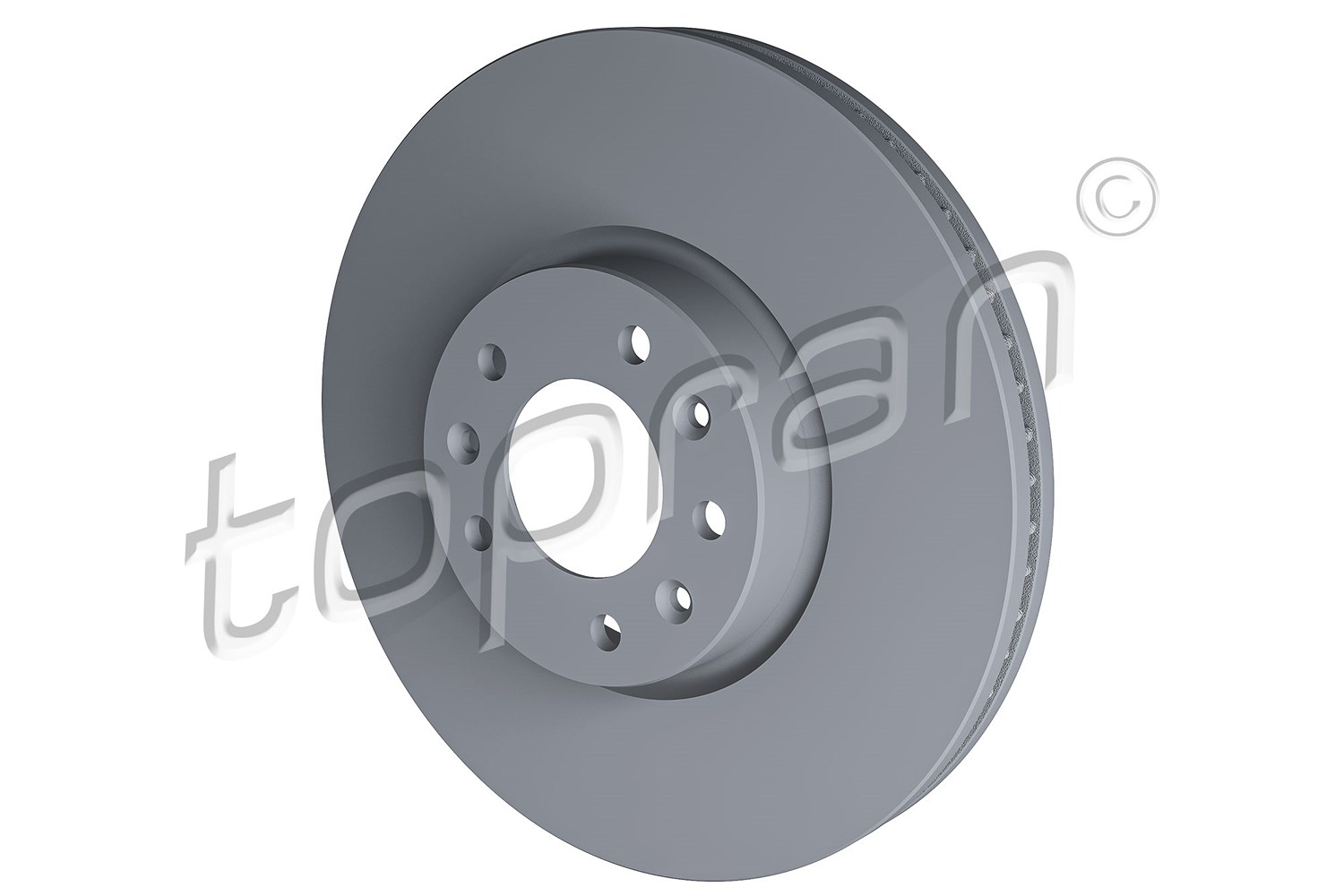 Topran 1x Bremsscheibe [Hersteller-Nr. 631155] für Opel, Peugeot, Citroën, Toyota, Vauxhall