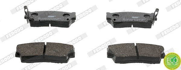 Ferodo Bremsbelagsatz, Scheibenbremse [Hersteller-Nr. FDB712] für Geo, Suzuki