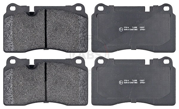 A.b.s. Bremsbeläge vorne (Satz) [Hersteller-Nr. 37614] für Seat, Audi, Cupra, VW, Nio