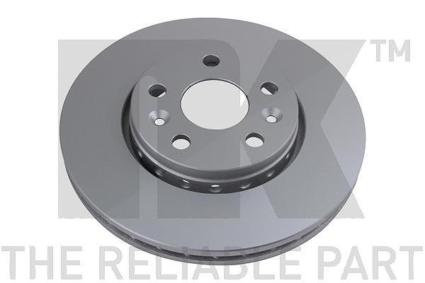 Nk 1x Bremsscheibe Vorderachse belüftet [Hersteller-Nr. 313974] für Renault, Mercedes-Benz, Nissan